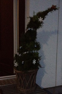 Thuja Fertig geschmückter Baum