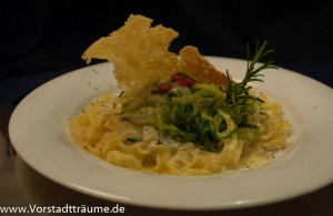 Pasta vegetarisch mit Zucchinipasta