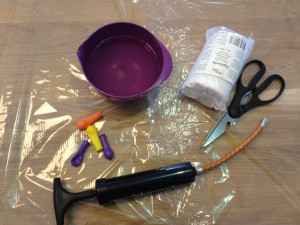 Material für Gipseier