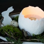 Osterhase in Ostergesteck