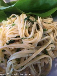 Linguine mit Bärlauch