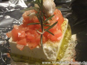 Feta mit Tomaten
