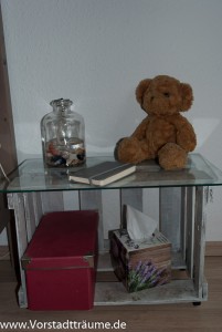 Nachtisch Weinkiste