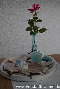 Rose für die Vase
