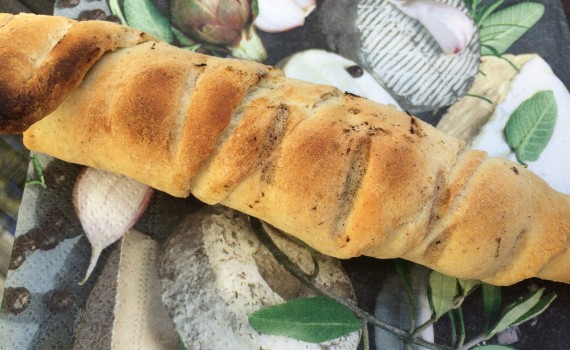 Knoblauchbrotspieß