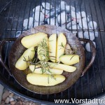 Kartoffelecken vom Grill