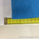 Stoff mit Nahtzugabe abmessen