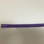 Schrägband mit Zick Zack Stich zusammen nähen