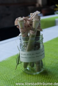 Kräutersalz als Gastgeschenk