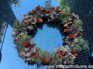 Herbstlicher Türkranz