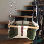 Babyschaukel Bild: Fertige Schaukel von vorne