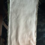 Babyschaukel Bild : Stoff 2 und 3 auf einander nähen