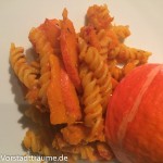 Nudeln mit Kürbis