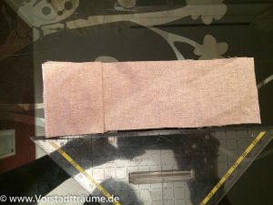 Tampontasche nähen 2. Schritt