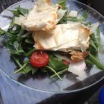 gegrillter Käse in Yufka Teig