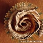 Apfelblätterteig Rosen nach dem Backen