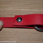 Ersten Ring anbringen für das Biothane Halsband