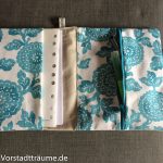 Schreibmappe mit Etikett