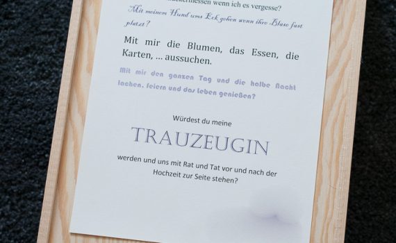 Trauzeugin fragen