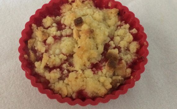 Johannesbeerstreuselmuffins