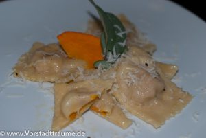 Ravioli mit Kürbisfüllung