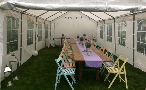Hochzeit im Garten