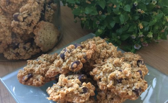Haferschokocookies