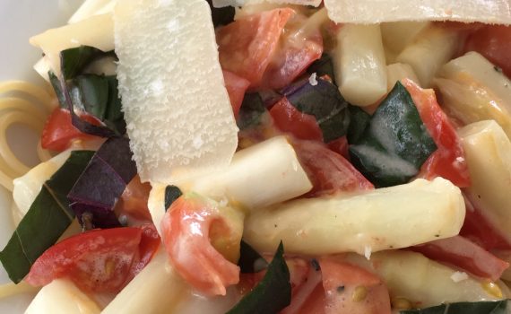 Pasta mit Spargel