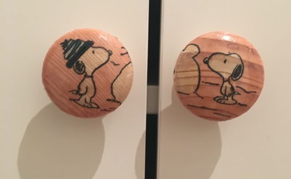 Türgriff mit Snoopy