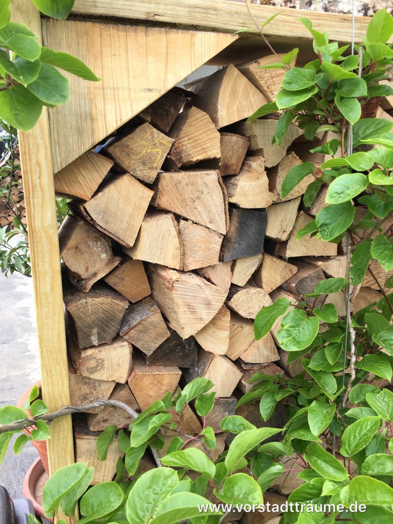 Brennholzregal bauen