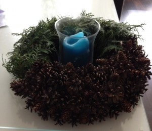 Kranz im letzte Jahr