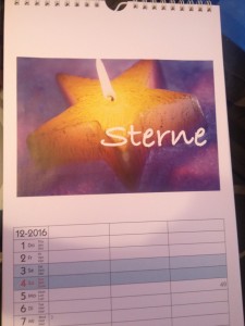 Kalender Idee Karten