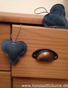 Jeansherz aus alt mach neu