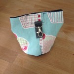 Hundeleckerlibeutel Rücksteit mit Aufhänger