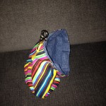 Hundeleckerlibeutel Rückseite mit Aufhänger